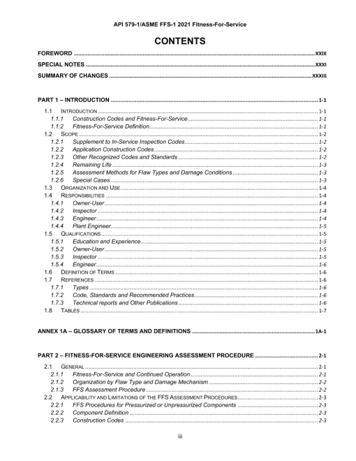 API RP 579-1 / ASME FFS-1 pdf