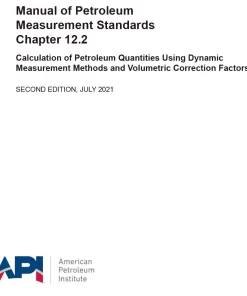 API Manual of Petroleum Measurement Standards Chapter 12.2 PDF