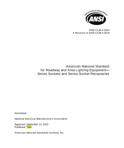 ANSI C136.4-2023 pdf