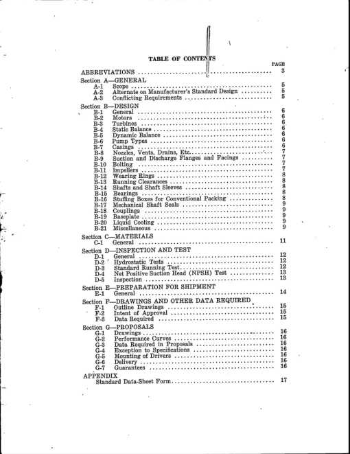 API Standard 610 First Edition 1954 pdf