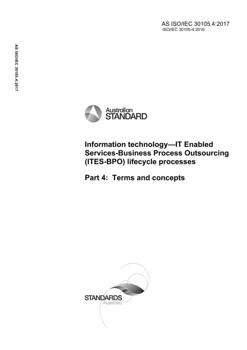 AS ISO/IEC 30105.4:2017 pdf