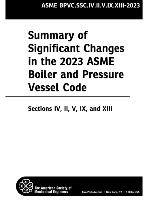 ASME BPVC.SSC.IV.II.V.IX.XIII-2023 pdf