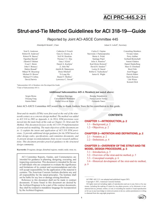 ACI 445.2-21 pdf