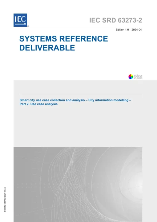 IEC /SRD 63273-2 Ed. 1.0 en:2024 pdf