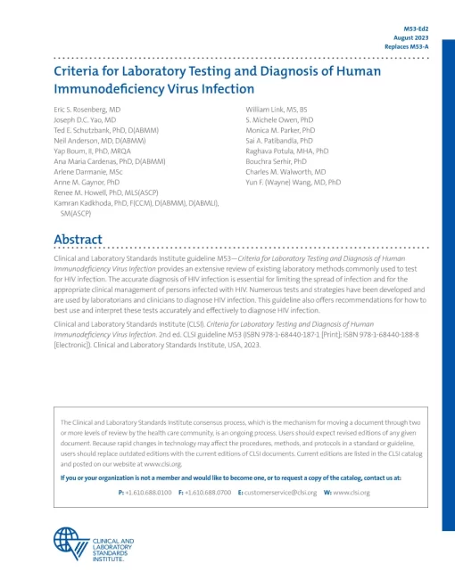 CLSI M53Ed2E 2nd Edition pdf