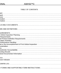 SAE AS9102 Revision C pdf