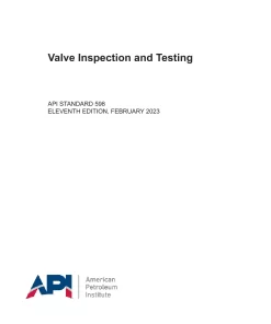 API Std 598 Eleventh Edition pdf