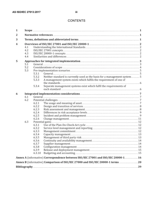 AS ISO/IEC 27013:2017 pdf