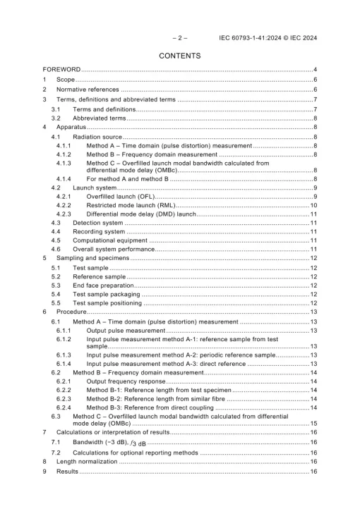 IEC 60793-1-41 Ed. 4.0 b:2024 pdf