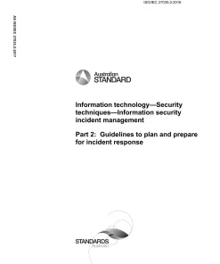 AS ISO/IEC 27035.2:2017 pdf