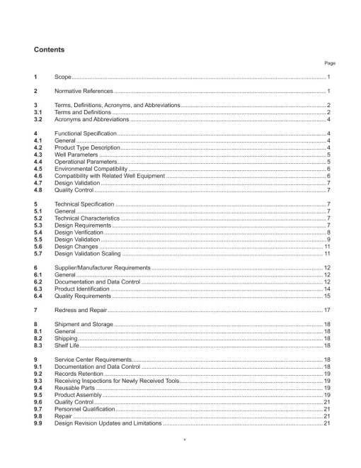 API SPEC 19PT First Edition 2022 PDF