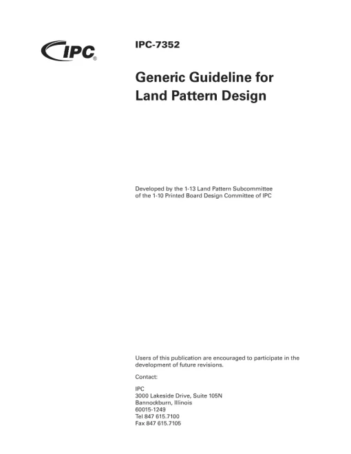 IPC 7352-2023 pdf