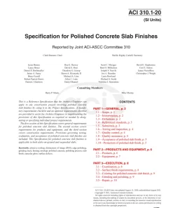 ACI 310.1-20 (SI) pdf