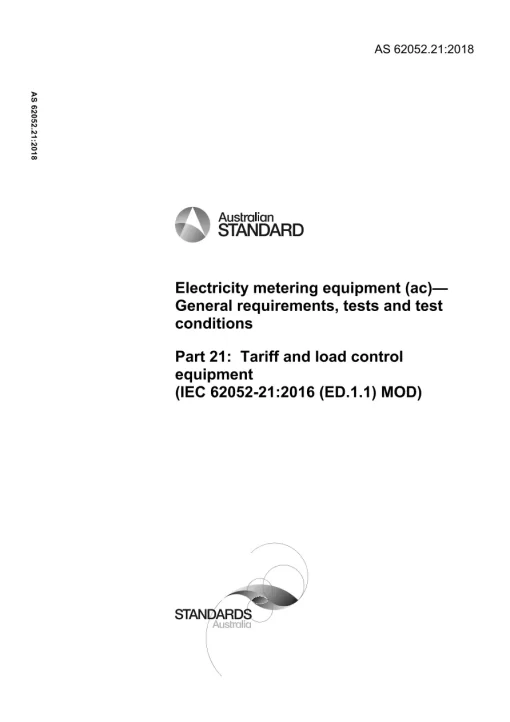 AS 62052.21:2018 pdf