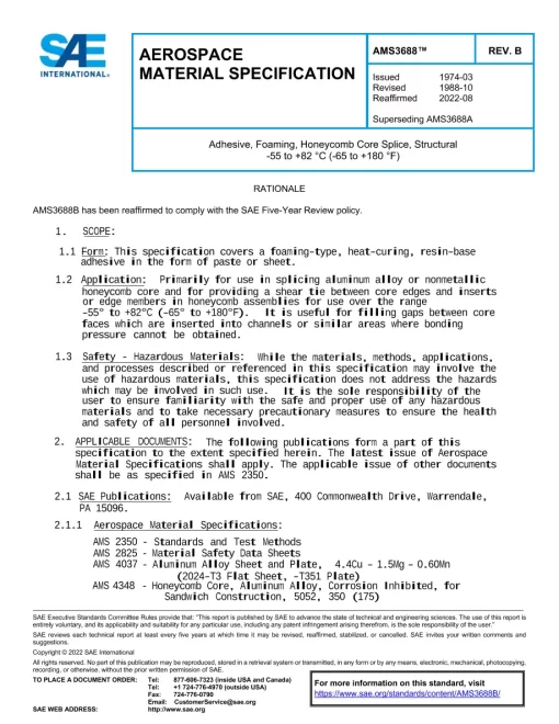 SAE AMS3688B pdf