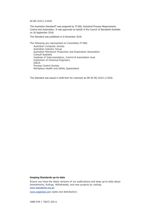 AS IEC 61511.2:2018 pdf