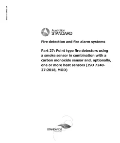 AS 7240.27:2018 pdf