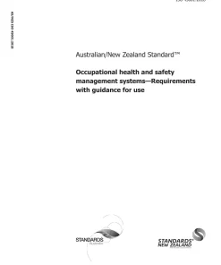 AS/NZS ISO 45001:2018 pdf