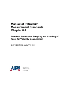 API MPMS Chapter 8.4 Sixth Edition pdf