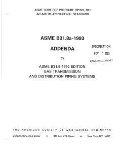 ASME B31.8-1992 pdf