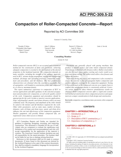 ACI PRC-309.5-22 pdf