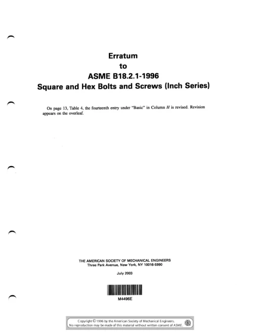 ASME B18.2.1-1996 (R2005) pdf