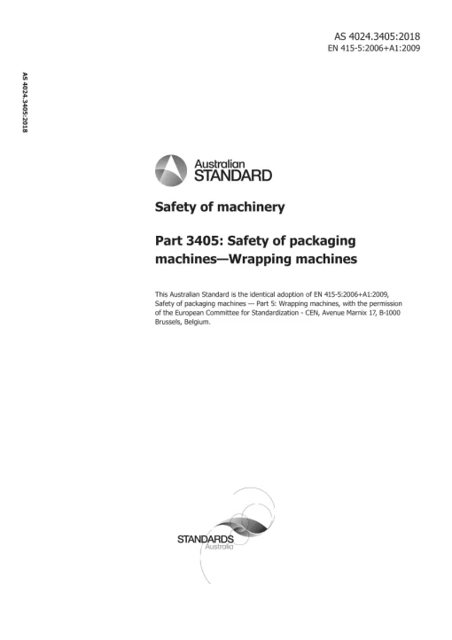 AS 4024.3405:2018 pdf