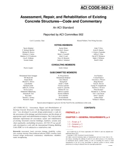 ACI CODE-562M-21 pdf