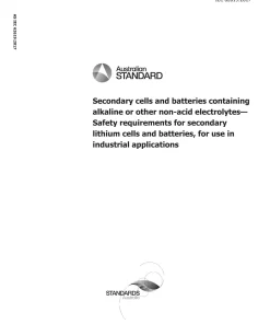 AS IEC 62619:2017 pdf