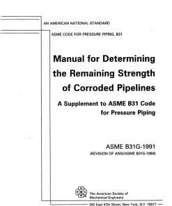 ASME B31G-1991 (R2004) pdf