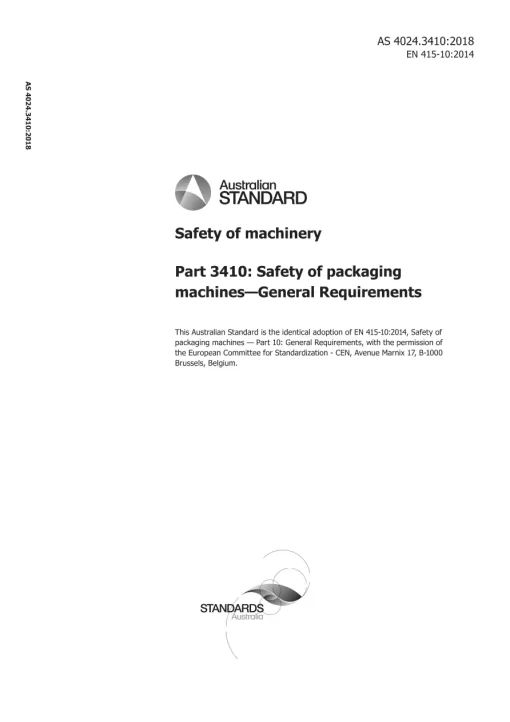 AS 4024.3410:2018 pdf