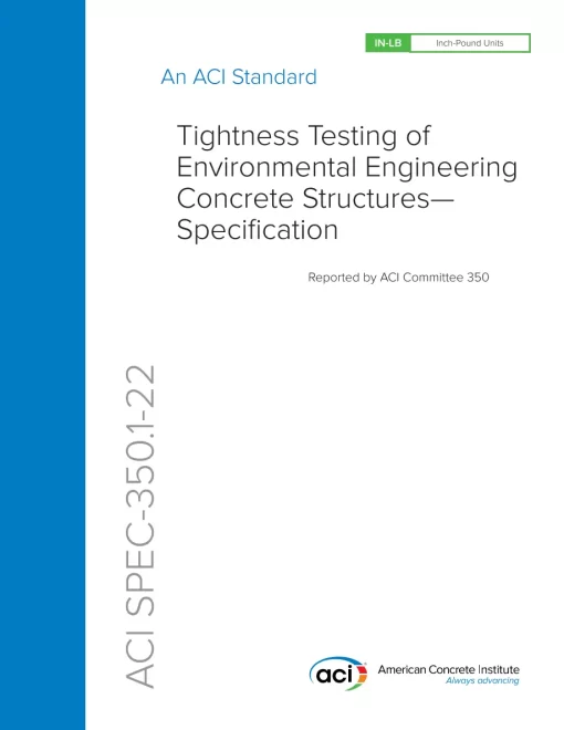 ACI SPEC-350.1-22 pdf