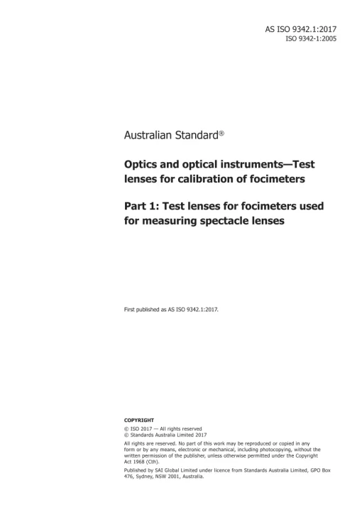 AS ISO 9342.1:2017 pdf