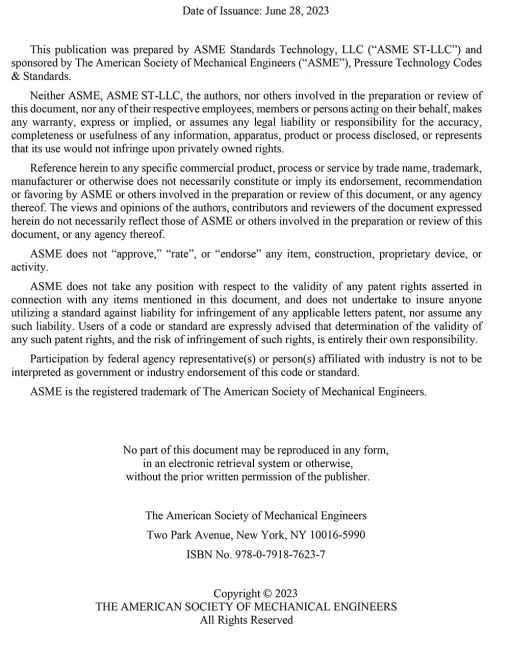 ASME PTB-15-2023 pdf