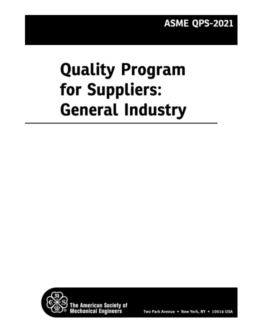 ASME QPS-2021 pdf