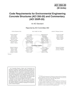 ACI CODE-350-20 (SI-Units) pdf