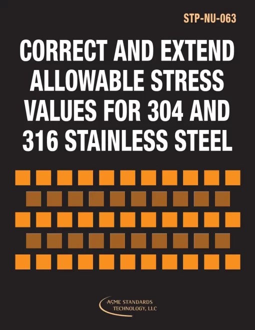 ASME STP-NU-063 pdf