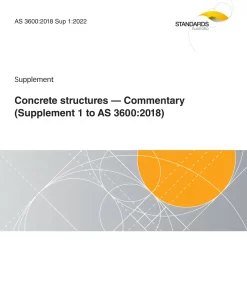 AS 3600:2018 Sup 1:2022 pdf