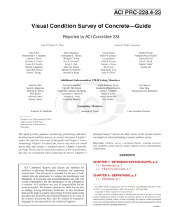 ACI PRC-228.4-23 pdf