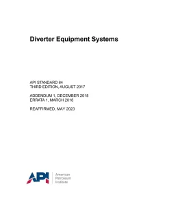 API Std 64 (R2023) pdf