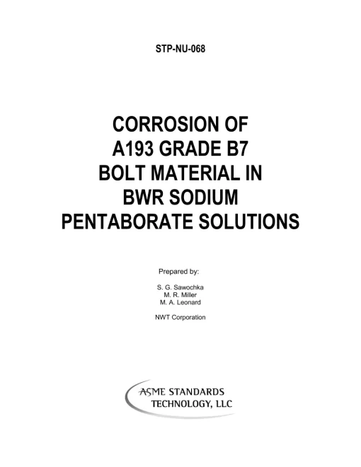 ASME STP-NU-068 pdf