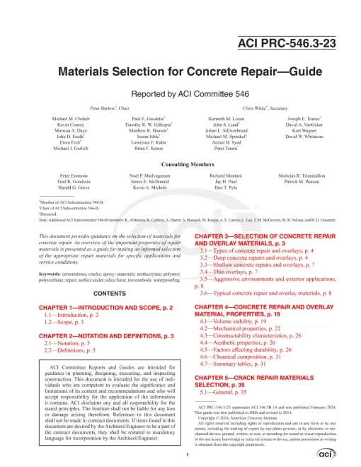 ACI PRC-546.3-23 pdf