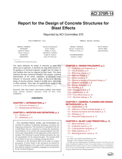 ACI 370R-14 pdf