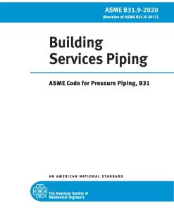 ASME B31.9-2020 pdf