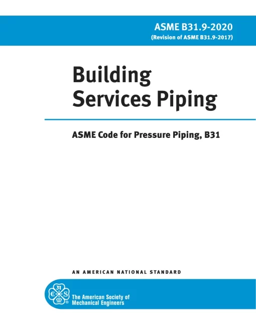 ASME B31.9-2020 pdf