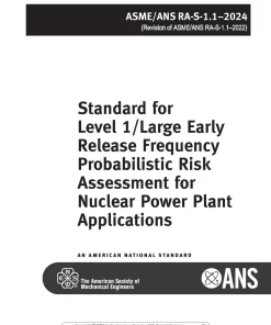 ASME ANS RA-S-1.1-2024 pdf