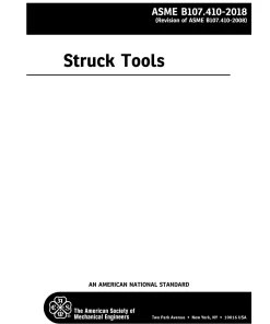 ASME B107.410-2018 (R2023) pdf