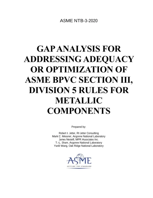 ASME NTB-3-2020 pdf