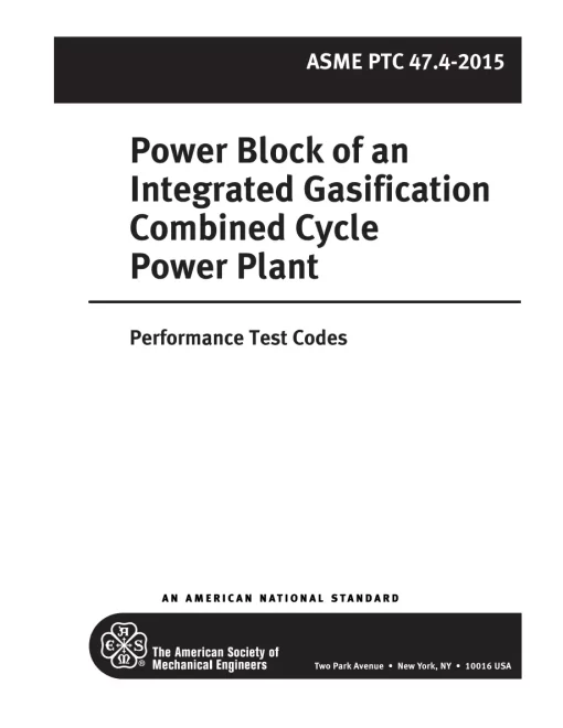 ASME PTC 47.4-2015 (R2020) pdf