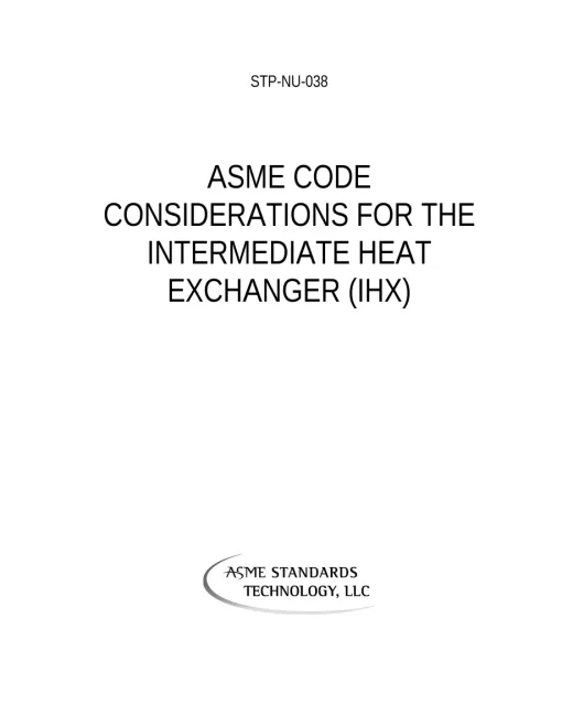 ASME STP-NU-038 pdf